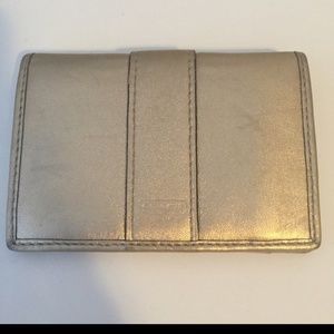 Coach card holder